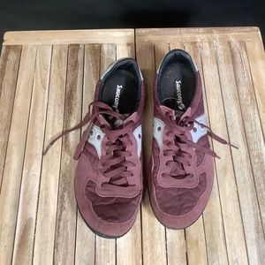 Saucony  purple sneakers